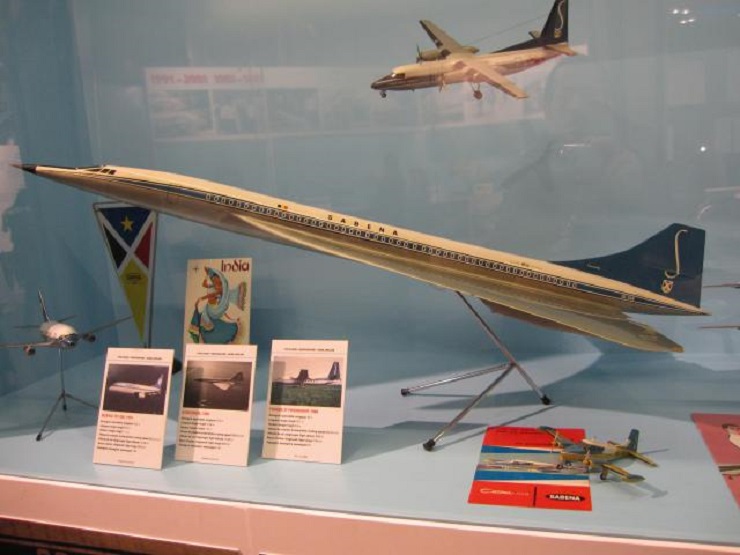 Maquette Concorde SABENA