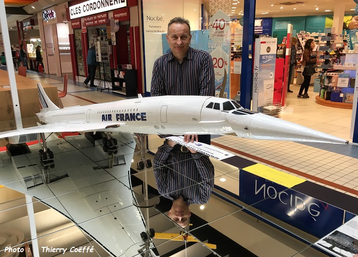 Maquette Concorde heller 1/21