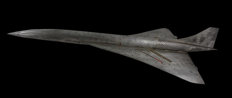 Maquette Concorde alu