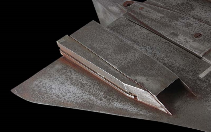 Maquette Concorde alu