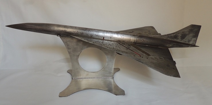Maquette Concorde alu