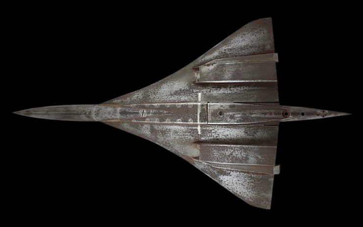 Maquette Concorde alu