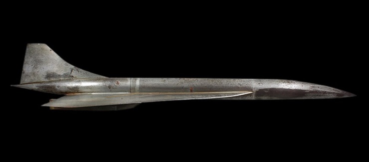 Maquette Concorde alu