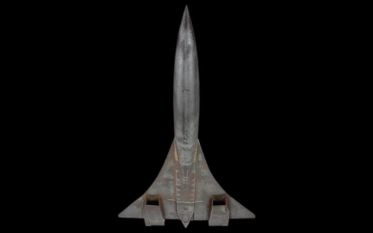 Maquette Concorde alu