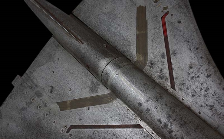 Maquette Concorde alu