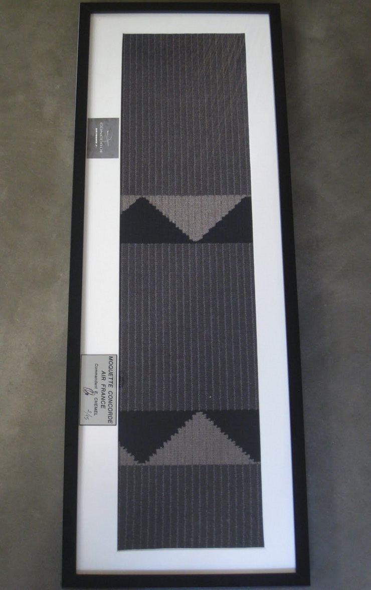 Fuselage : moquette (Signature Andrée Putman)