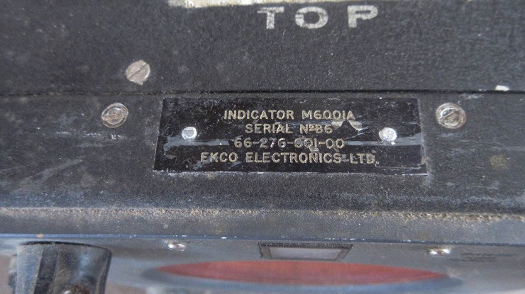 Indicateur Radar M6001A