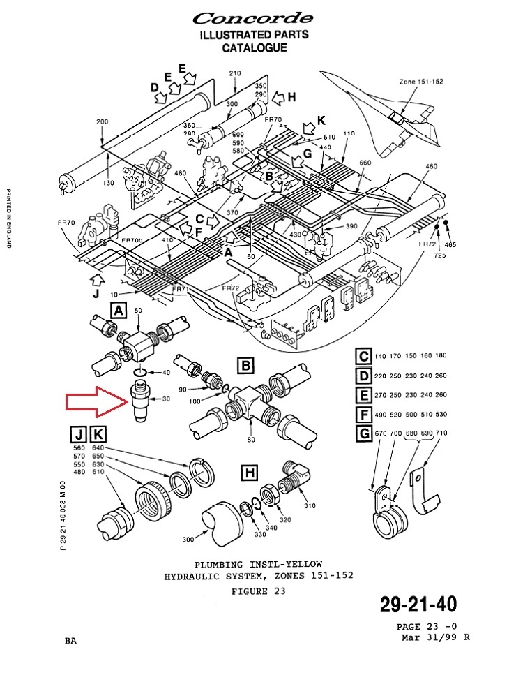 Fuselage : Valve d’échantillonnage (Sampling valve) 