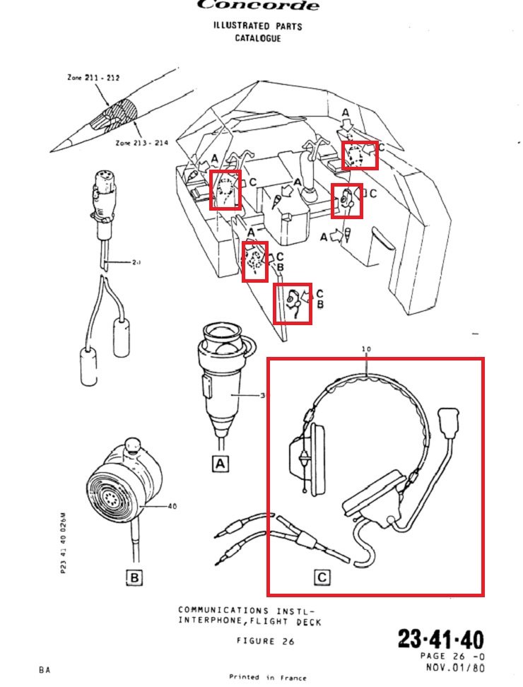 Cockpit : Casque de communication