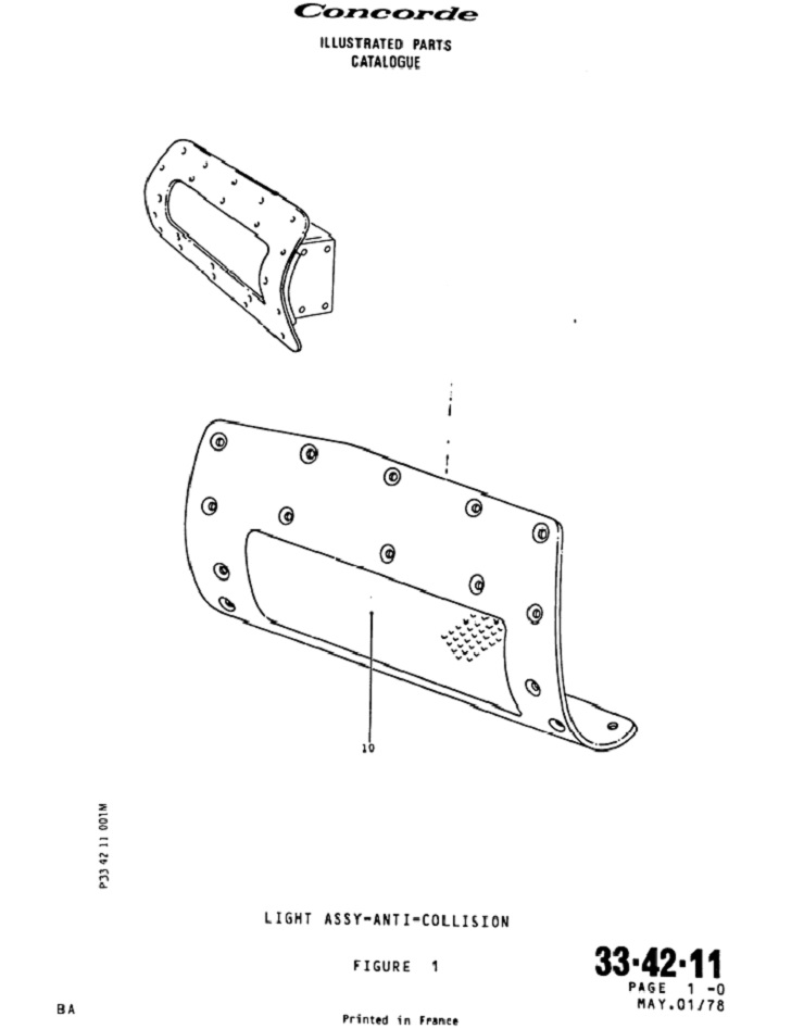 Feu Anti-collision demi-aile