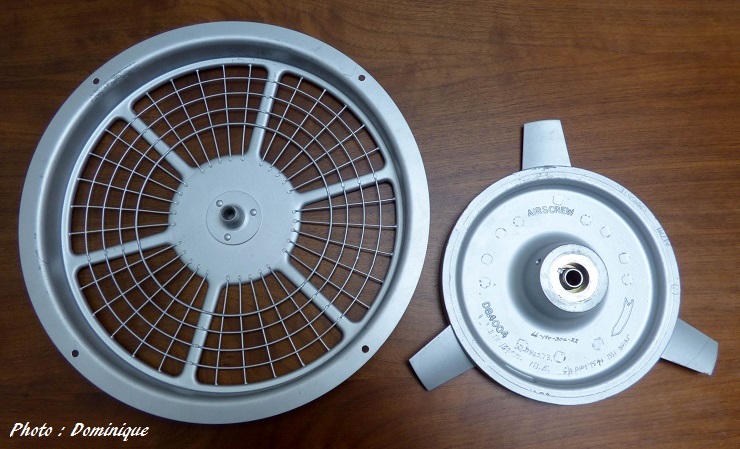 Ensemble ventilation des freins carbone - (Cooling fan)