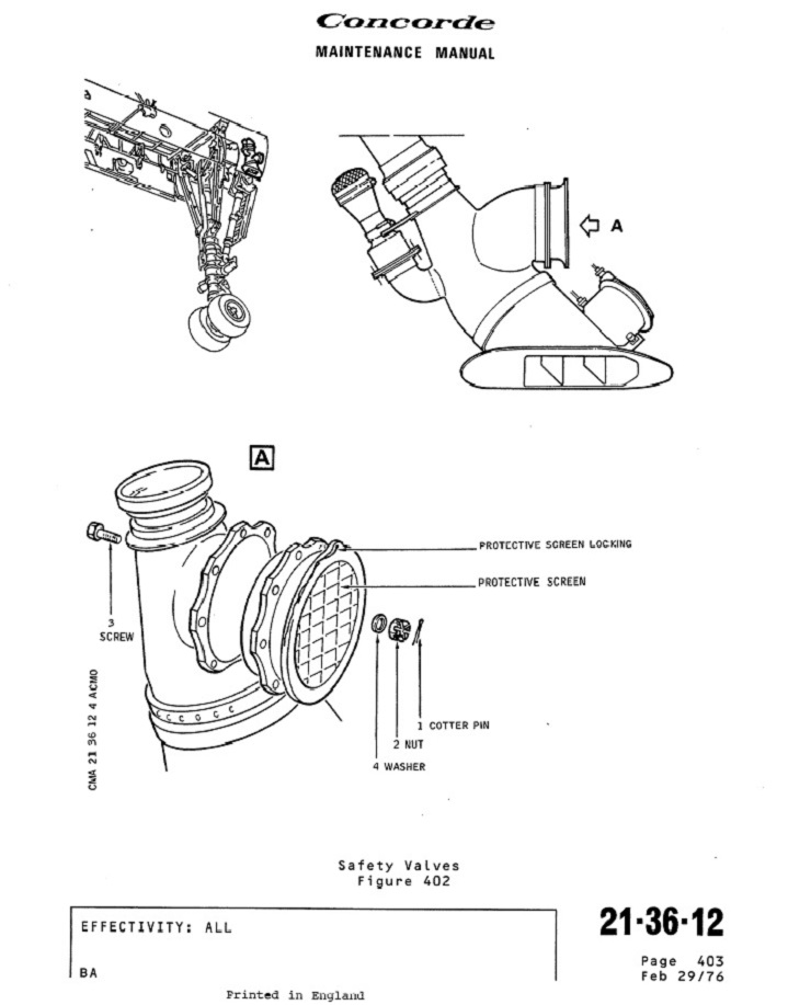 Fuselage : Vanne de décharge (Discharge Valve) 