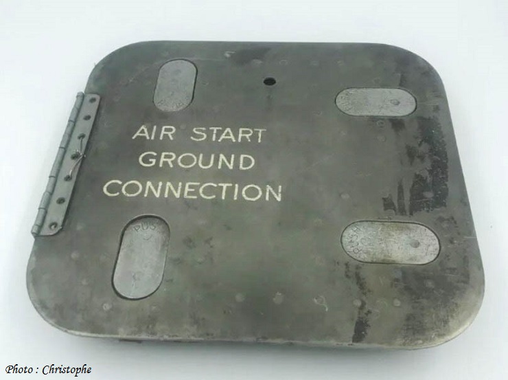 Nacelle : Trappe de connexion Air au sol (Air Start Ground Connection)