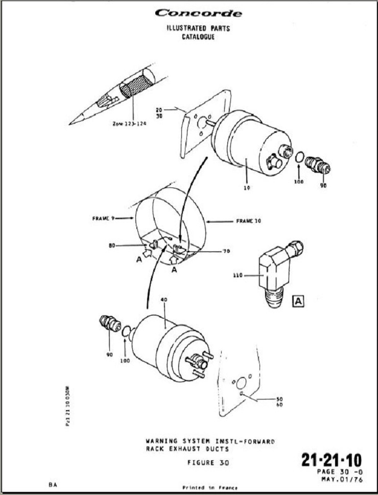 Fuselage - Pressure switch