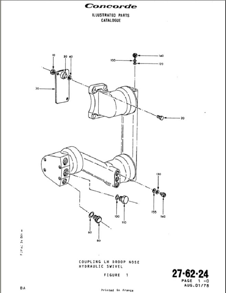 Fuselage : Compas hydraulique (Hydraulic Swivel)