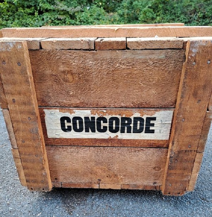 Structure de frein Dunlop du Concorde