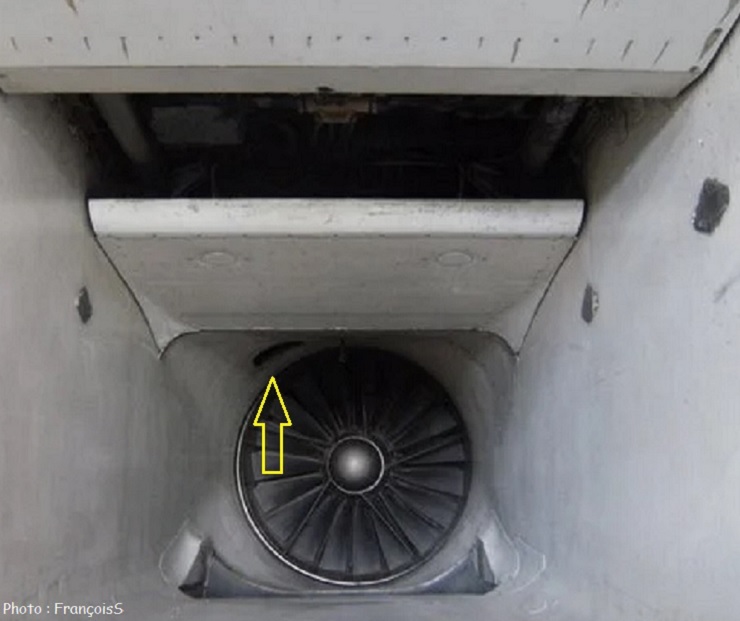 Bord d'attaque entrée conditionnement d'air (Air Conditioning Intake Leading Edge)