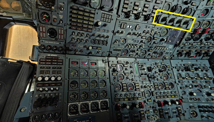 Cockpit : Sélecteur de température (Temperature selector)