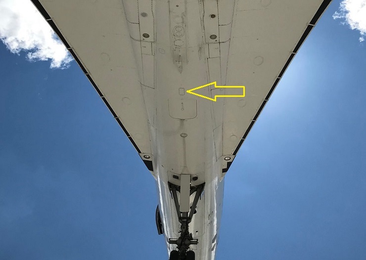 Fuselage : Antenne MARKER (Marker Antenna)