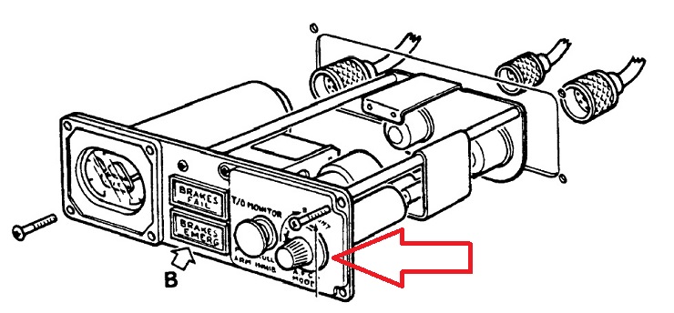 Take off monitor