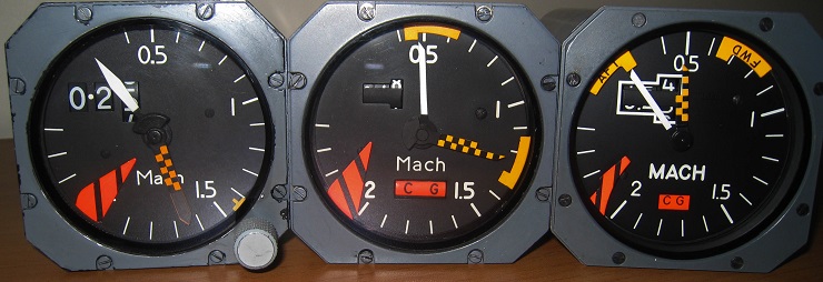 Machmètres Concorde
