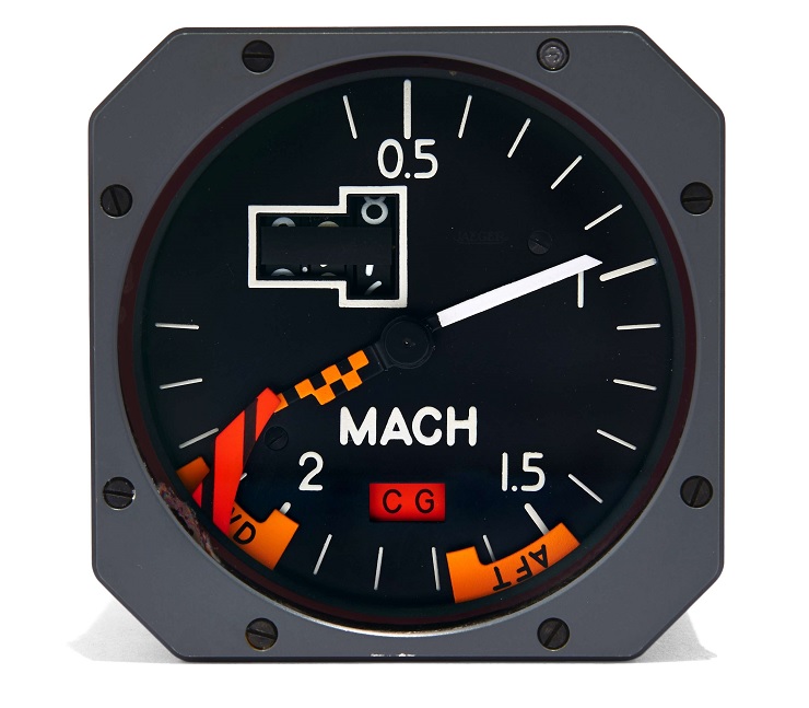 Machmètre Concorde série