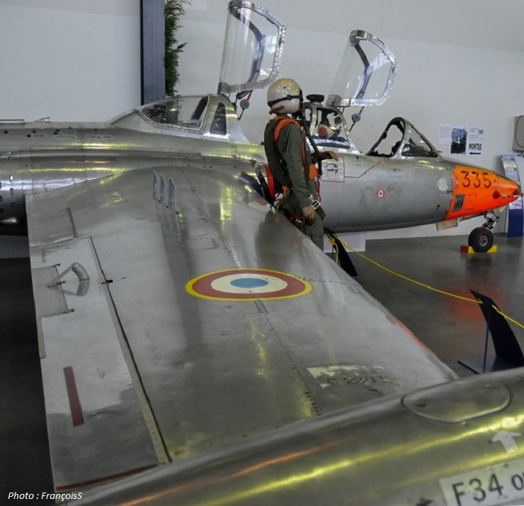 Pilote Fouga Magister
