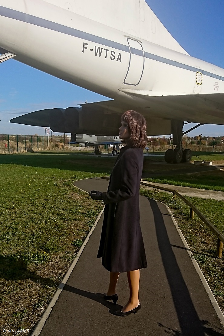Mannequin Hôtesse de l'Air Concorde