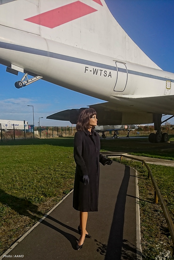 Mannequin Hôtesse de l'Air Concorde