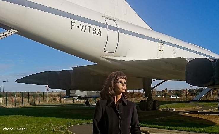 Mannequin Hôtesse de l'Air Concorde