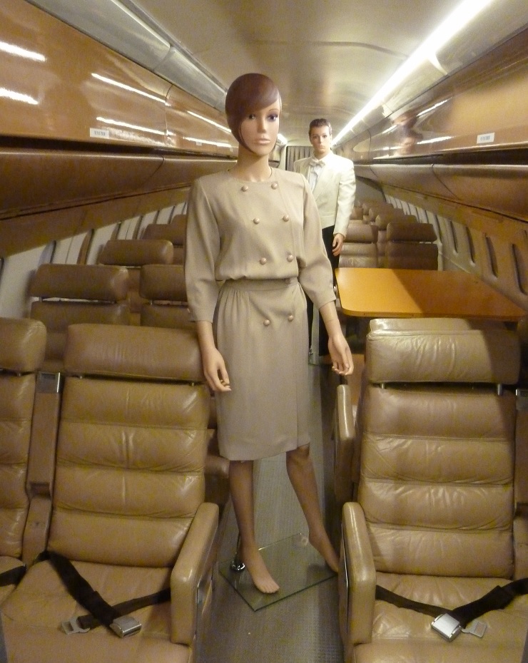 Mannequin Hôtesse de l'Air Concorde