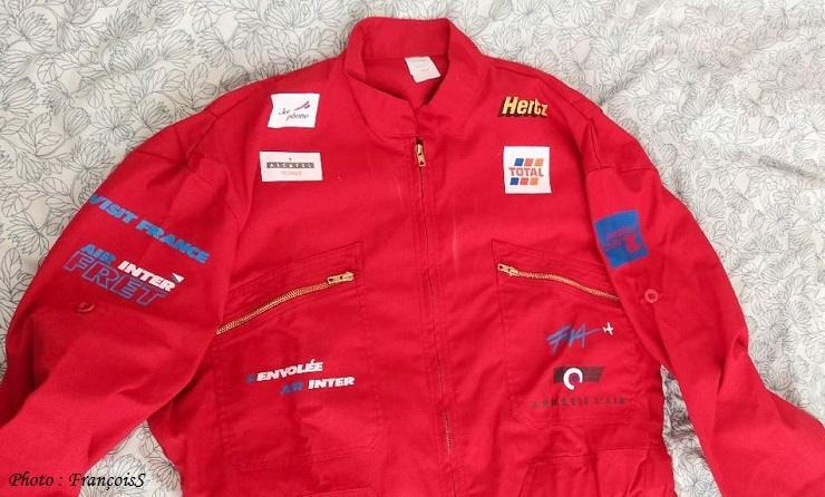 L'Envolée Air Inter - Tenue Pilote encadrant (années 90)