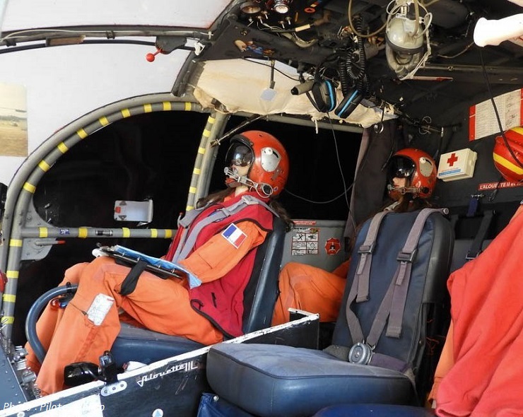 Page N°222 : Equipage Alouette III - Sécurité Civile (1990)