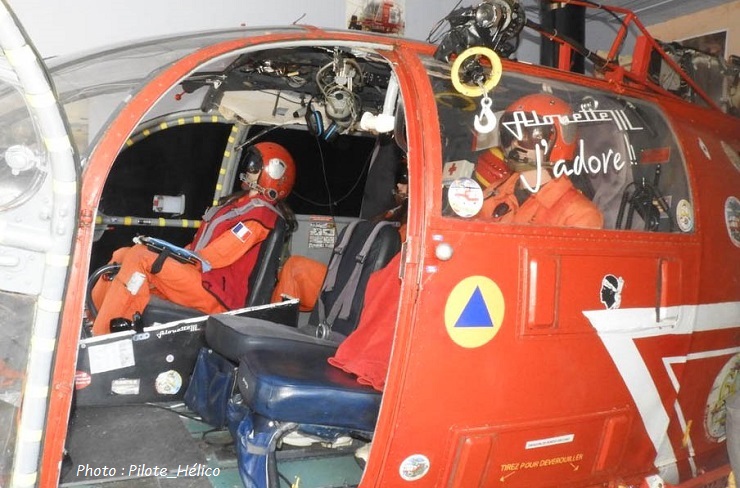 Page N°222 : Equipage Alouette III - Sécurité Civile (1990)