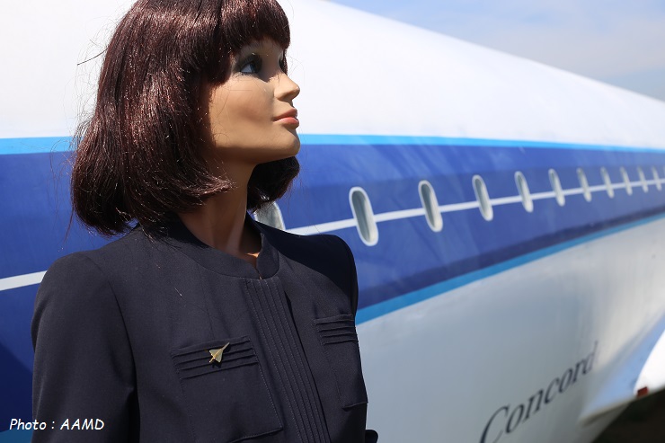 Mannequin Hôtesse de l'Air Concorde
