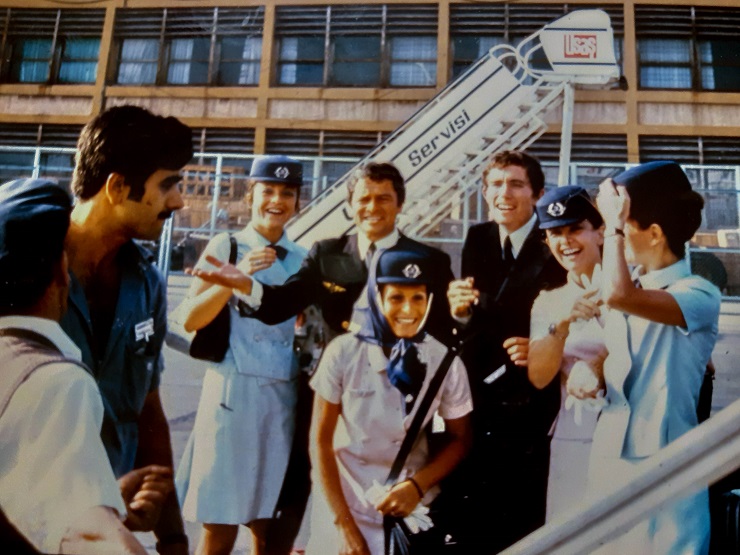 Hôtesse de l'Air de la Compagnie AIR FRANCE (Année 1969)