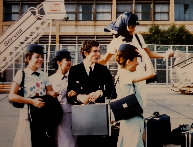 Hôtesse de l'Air de la Compagnie AIR FRANCE (Année 1969)