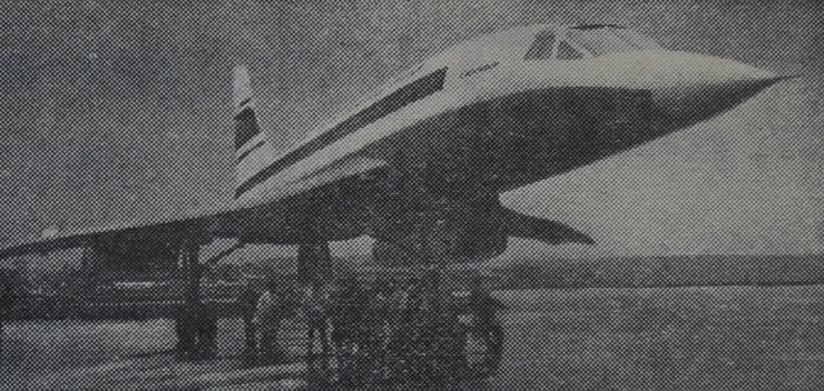 Maquette Concorde 1967