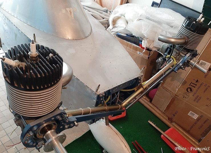 14 Mai 2022 : Démontage-remontage moteurs + nettoyage de quelques pièces