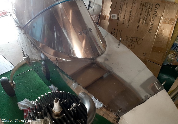 Nettoyage surface fuselage