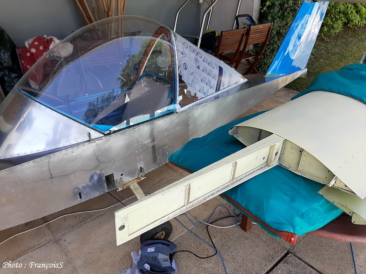 Nettoyage surface fuselage