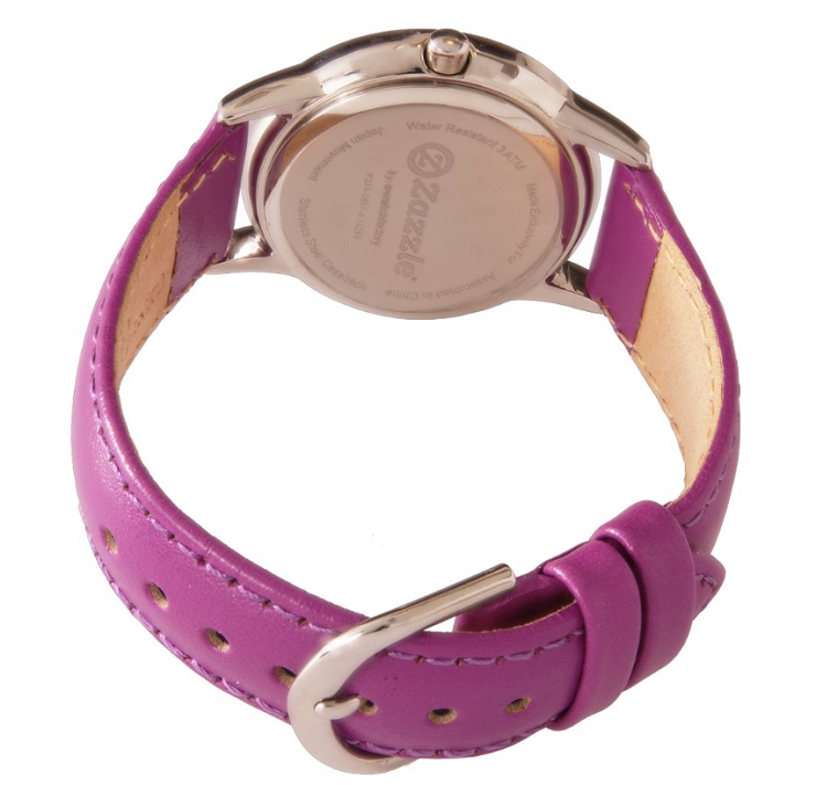 Montre Zazzle37 - Retro Super Sonic Transport Airplane / Kids VIOLET
