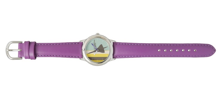 Montre Zazzle37 - Retro Super Sonic Transport Airplane / Kids VIOLET