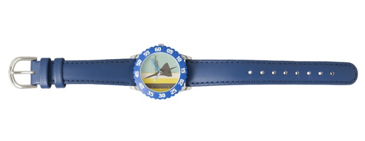 Montre Zazzle40 - Retro Super Sonic Transport Airplane / Kids chiffres bleus