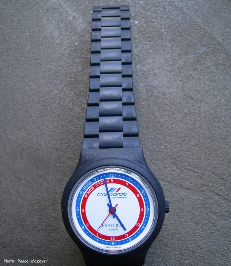 Montre à quartz Concorde Air France, by Exaequo