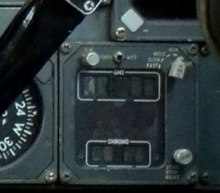 Montre de bord OPL et OMN Concorde British Airways (Concorde série)