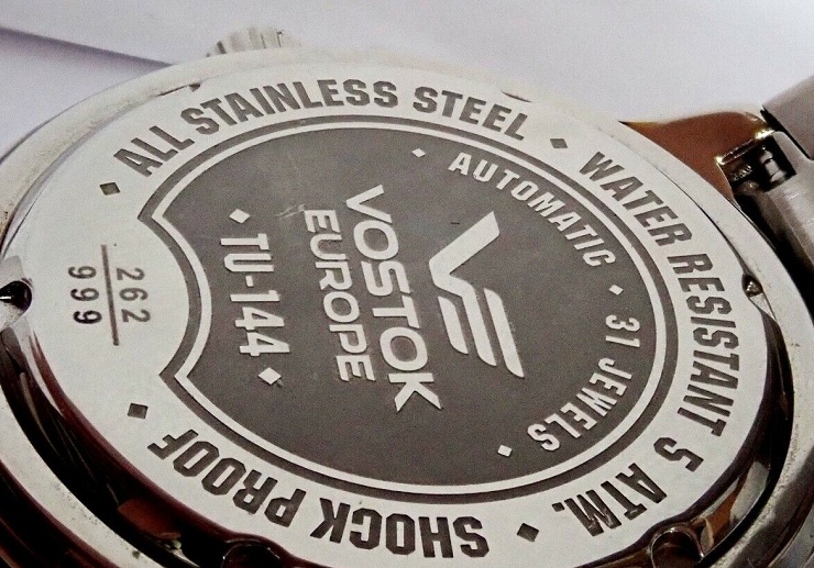 Montre Vostok Europe TU-144