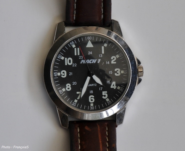 Montre "Concorde" de la revue aéronautique "Mach1"