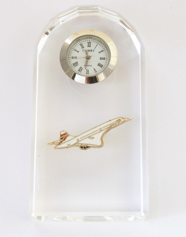 Horloge décorative Concorde British Airways