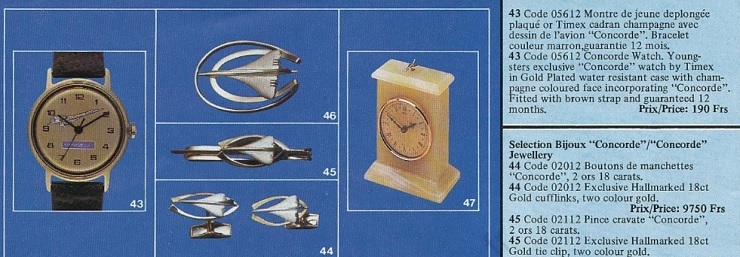 Montre Timex Concorde 1980